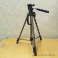 Optex 3 Section Tripod w 3 Way Pan Tilt Head & Built In Levels
